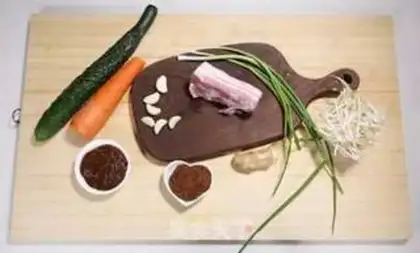 Make Fried noodles step 1