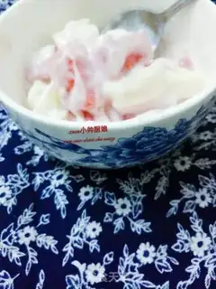 Make Powdered yogurt salad step 3