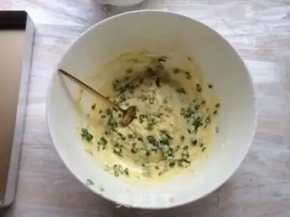 Make Onion cake step 7