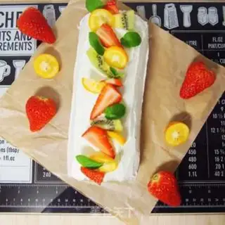 Make Five colours of tea and fruit cake rolls step 14