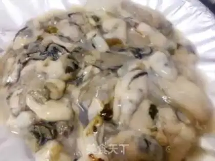 Make Garlic fan oysters step 0
