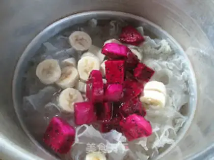 Make Banana silver ear soup step 5