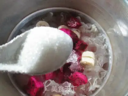 Make Banana silver ear soup step 6