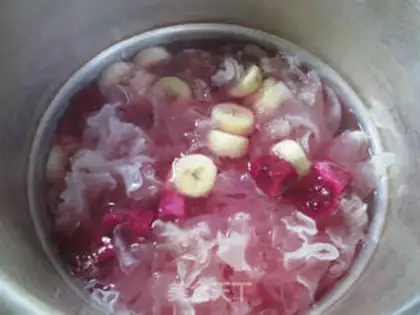 Make Banana silver ear soup step 7