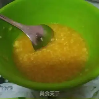 Make Pumpkin corn porridge step 0