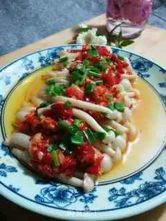 Make Pepper and platinum mushrooms step 7