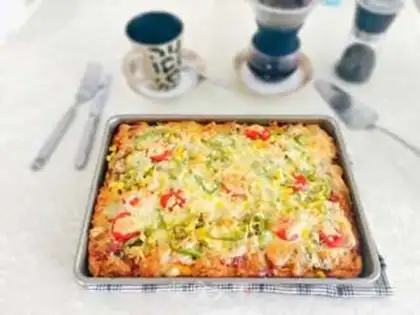 Make The best bacon shrimp pizza step 22