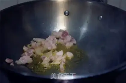 Make Spicy beans step 1