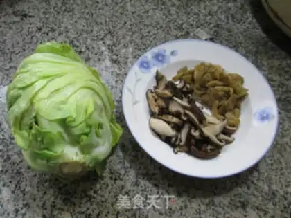Make Scrambling veggie mushrooms and urchins step 0