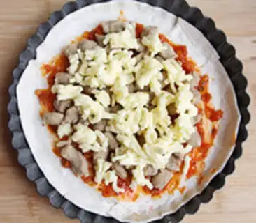 Make Beef pickles, pepper pizza step 6