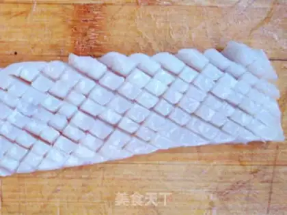 Make Korean spicy squid step 1