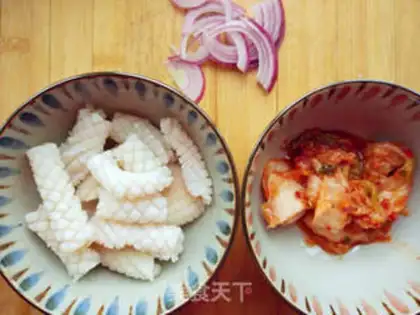 Make Korean spicy squid step 3