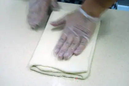 Make Danish horns step 5