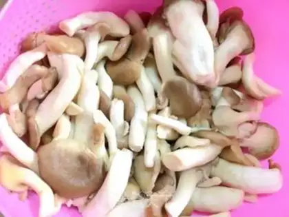 Make Shrimp mushroom tofu step 2