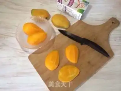 Make Mango Simirou step 2