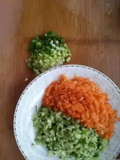 Make Egg fried rice step 0
