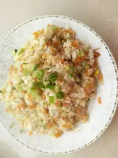 Make Egg fried rice step 5