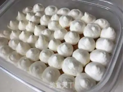 Make Bean box cake step 21