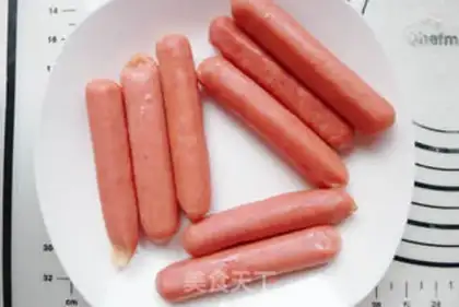 Make Hot dog bag onions step 4
