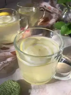 Make Lemon ginger beverage step 7