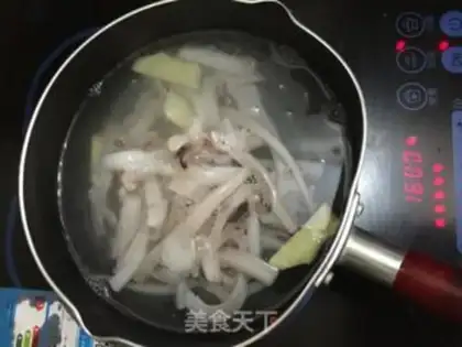 Make Dry squid shaving step 2