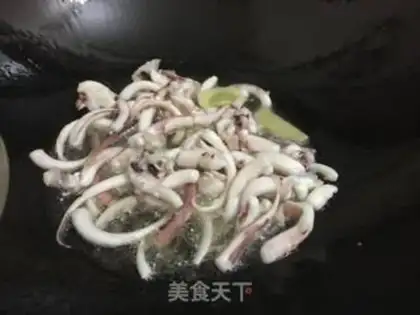 Make Dry squid shaving step 5