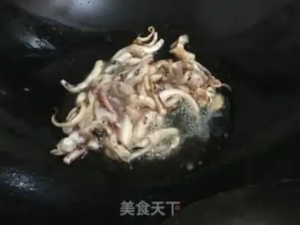 Make Dry squid shaving step 6