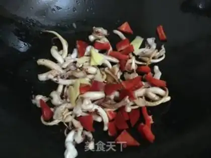 Make Dry squid shaving step 8