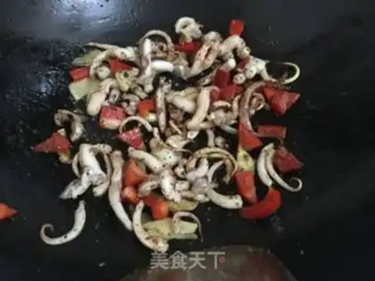 Make Dry squid shaving step 11
