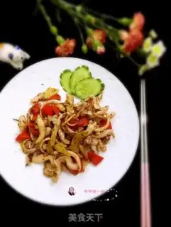 Make Dry squid shaving step 14