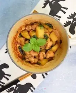 Make A nine-storey chicken and potatoes step 13