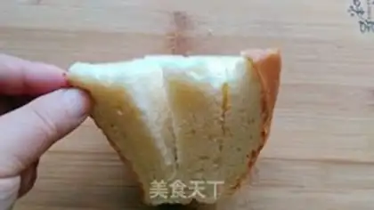 Make Strawberry cheese bag step 12