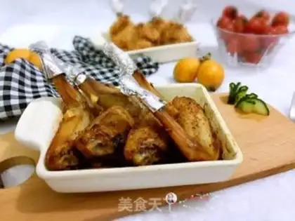 Make Garlic roast chicken wings step 6