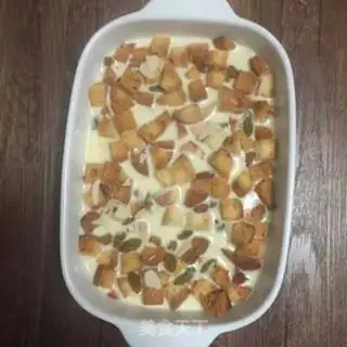 Make Bread pudding step 7