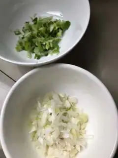 Make Onion waffles step 2