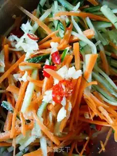 Make Spring roll with dumplings step 6