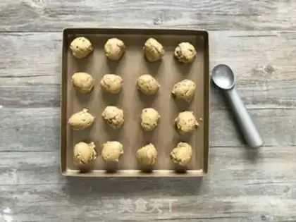 Make Black pepper walnut handmade cookies step 7