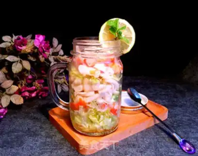 Make Crab willow salad step 10