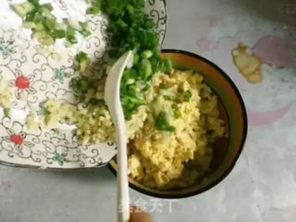 Make Vegetable dumplings step 17