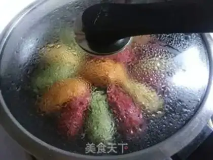 Make Vegetable dumplings step 20