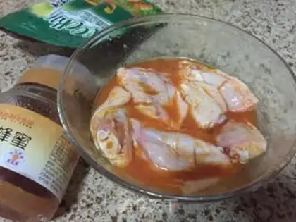 Make The golden wings step 2