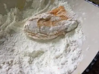 Make The golden wings step 4