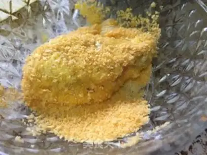 Make The golden wings step 6