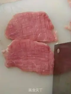 Make Powdered pork chops step 1