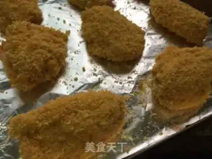 Make The golden wings step 7