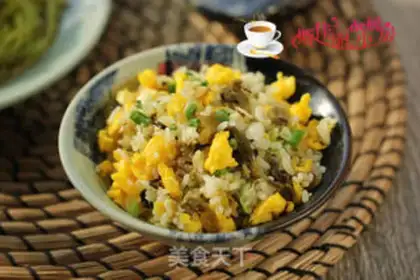 Make Snowball egg fried rice step 9