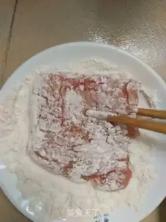 Make Powdered pork chops step 5