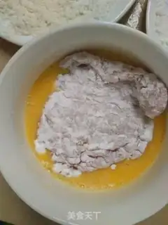 Make Powdered pork chops step 6