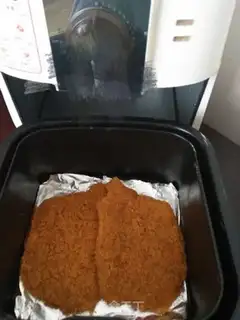 Make Powdered pork chops step 8