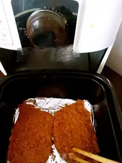 Make Powdered pork chops step 9
